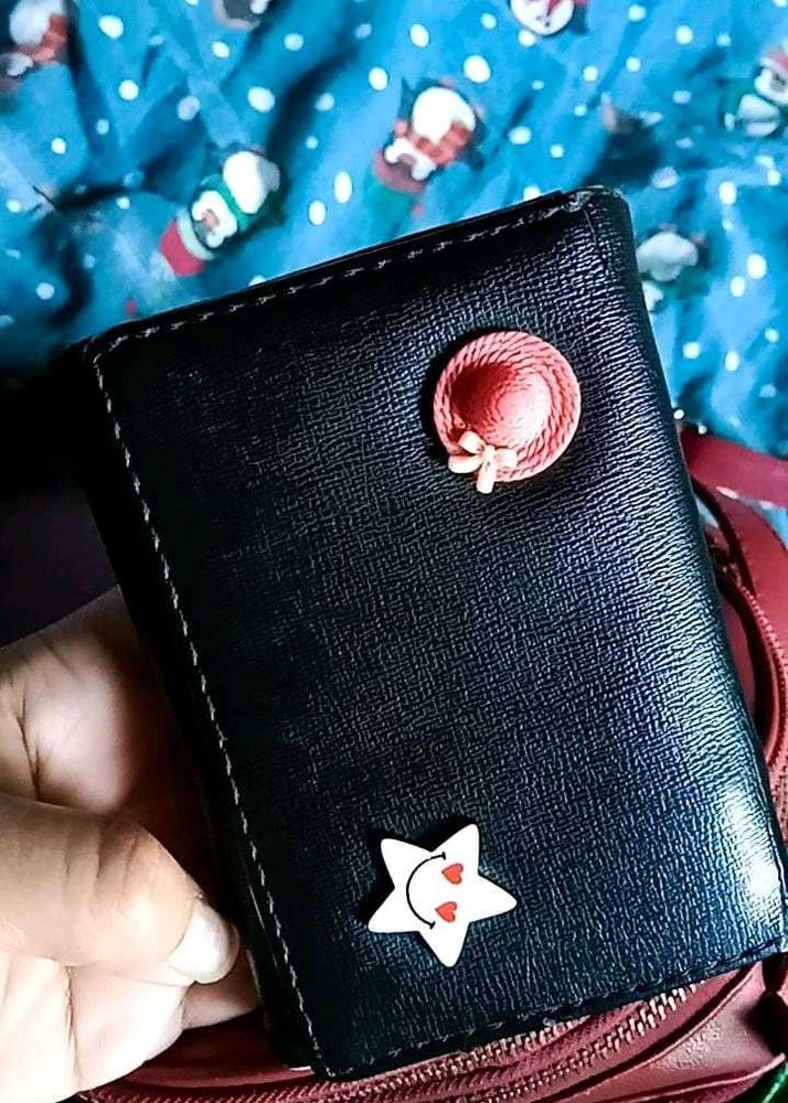 Cute Black Wallet