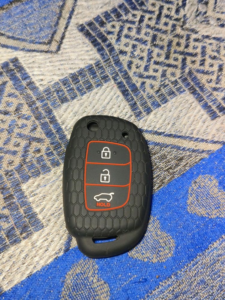 Car Key Cover Black And Red