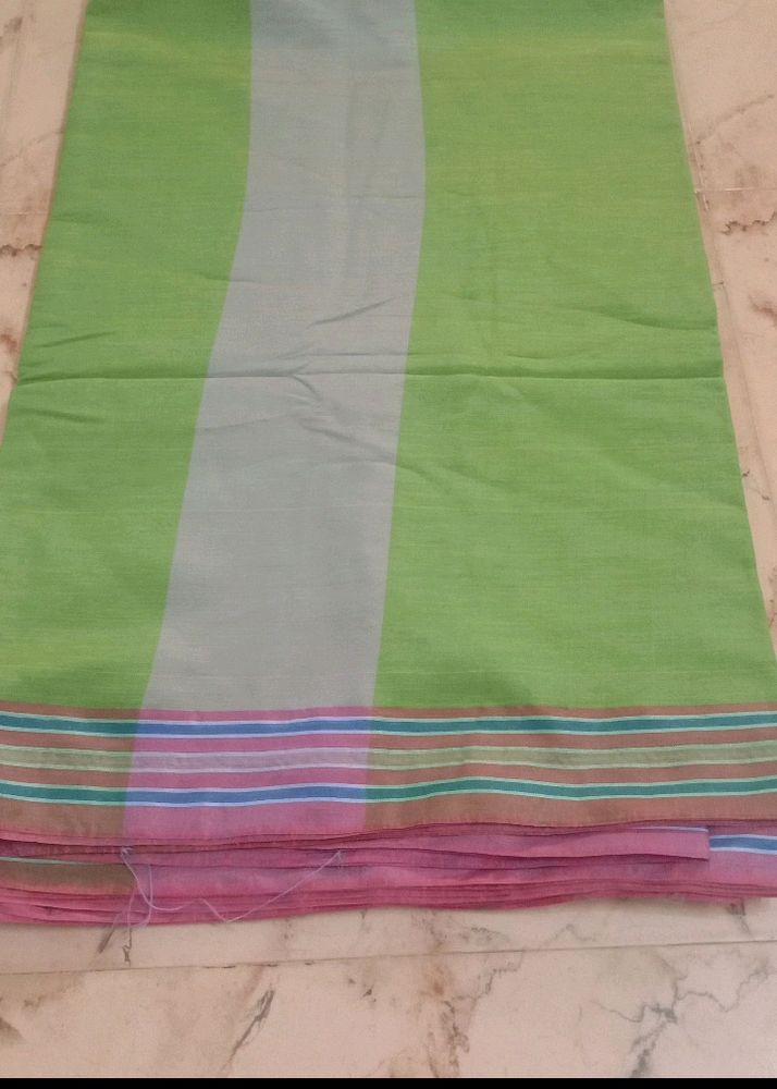 Brand New Cotton Blend Saree