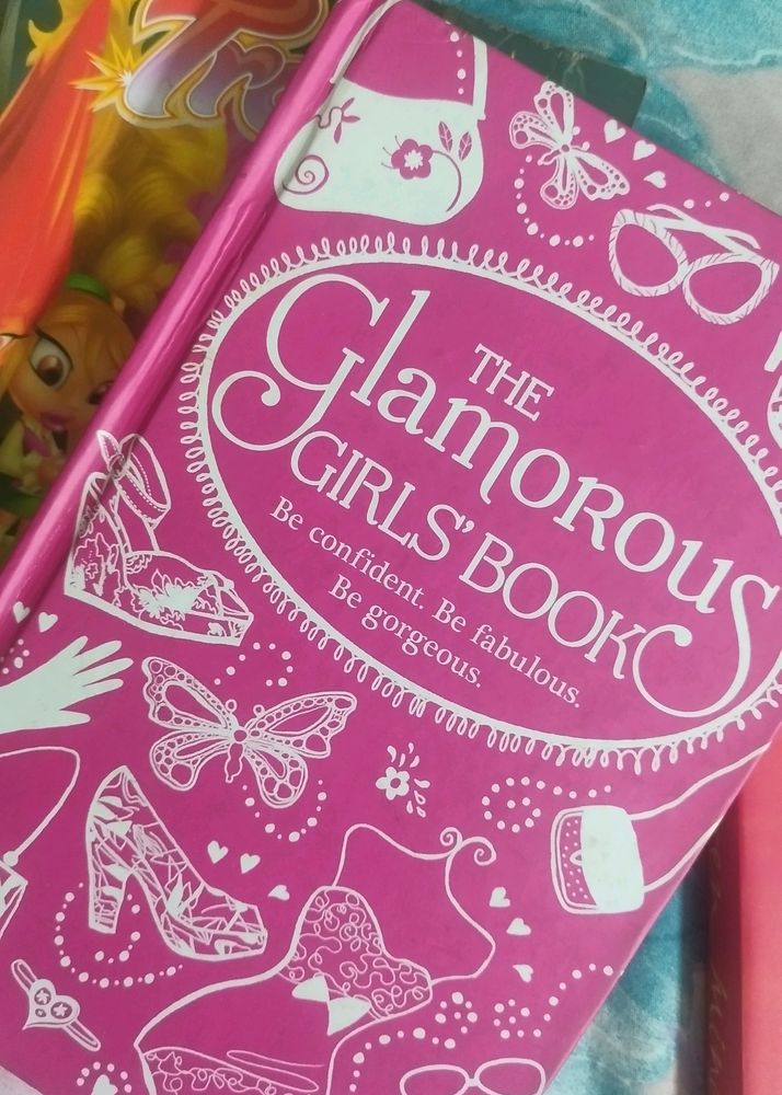 Two Girly Books Trolls + glamorous Book