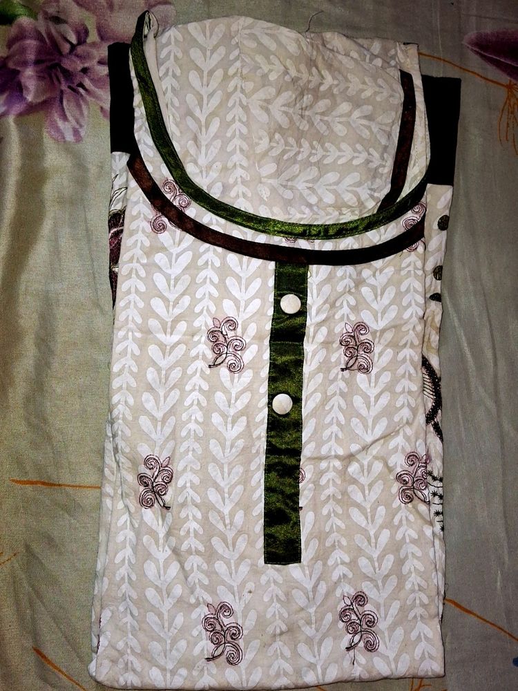 Cotton Straight Kurti For Women