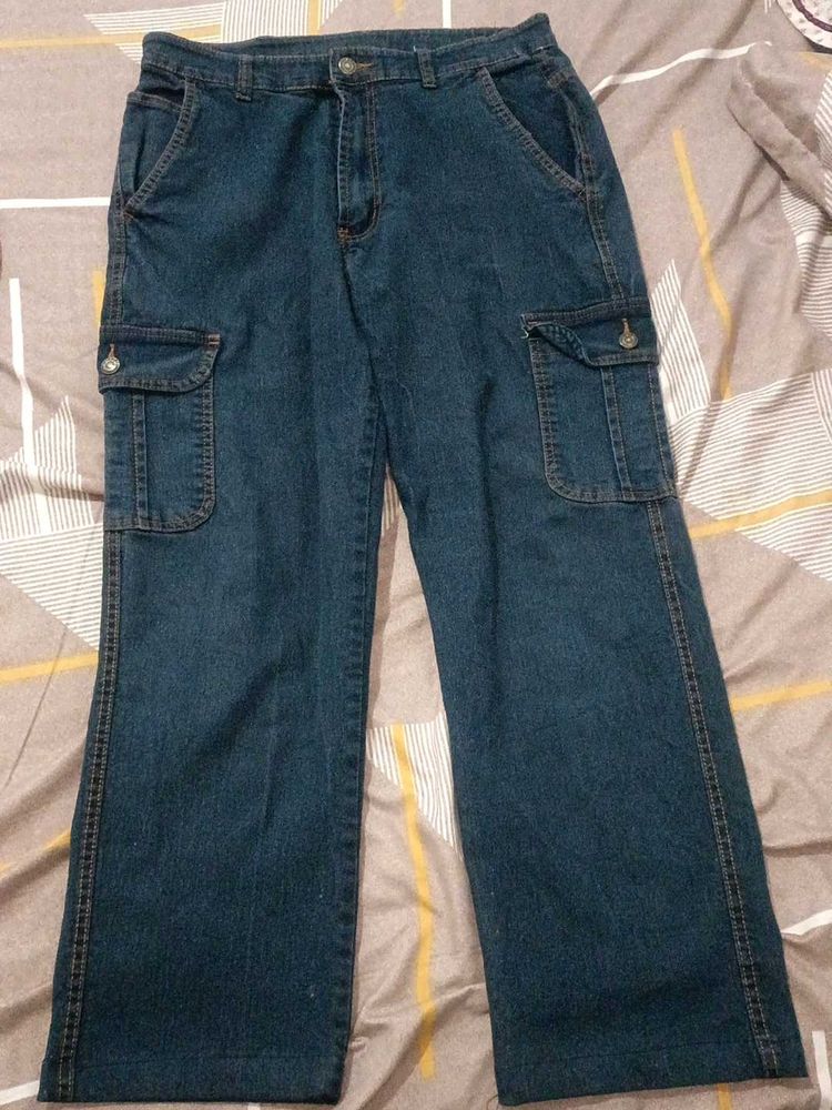 Cargo Denium Jeans For Sale