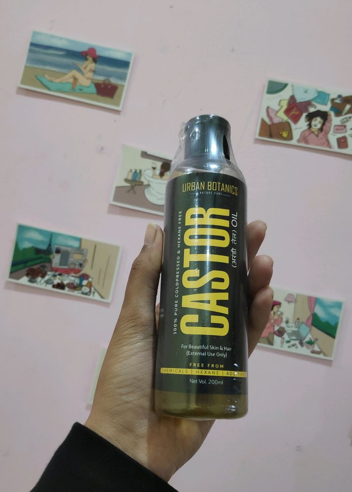 Urban Botanics Castor Oil & Plix Hair Growth Serum