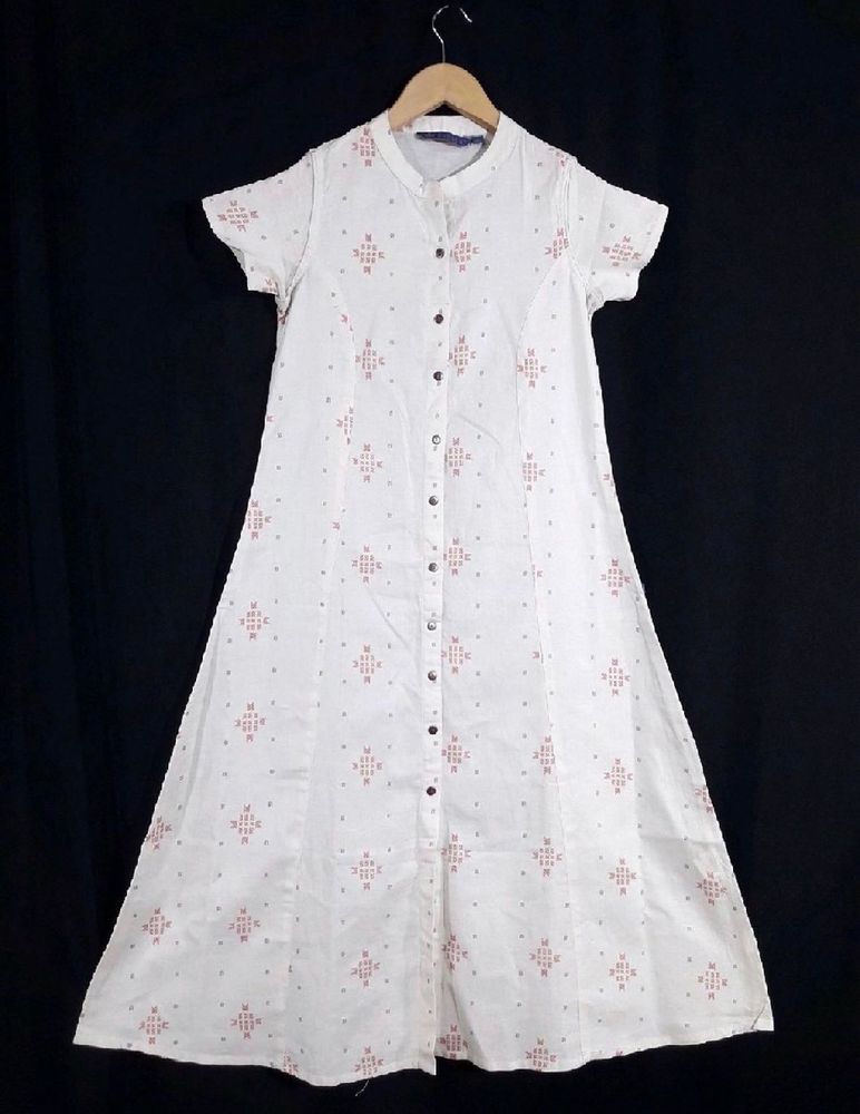 Avaasa Aline White Kurtha