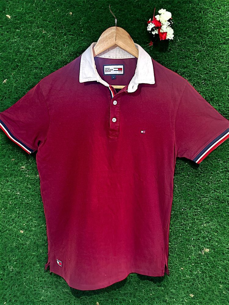 TOMMY HILFIGER POLO T-SHIRT, SHORT SLEEVE