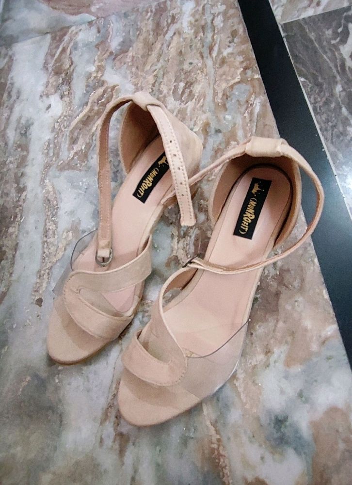 (New) Transparent Nude Heels