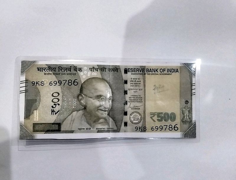 ₹500 Note With Fancy Number 786