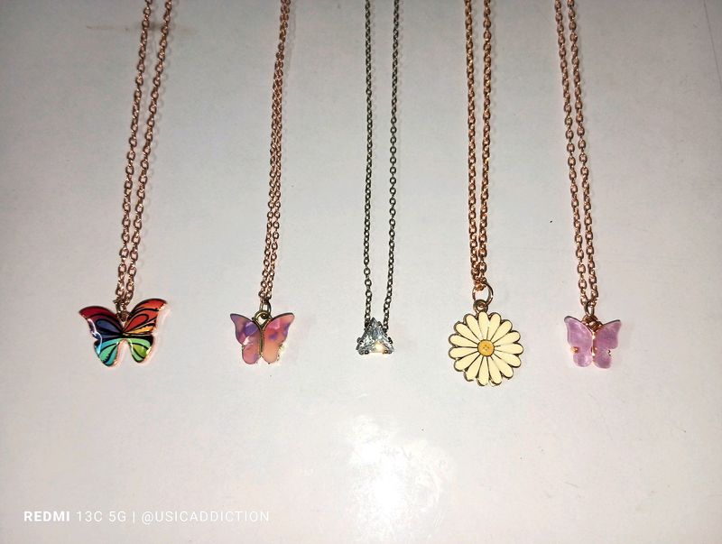 Cute Pendant Necklace By PRAO combo: