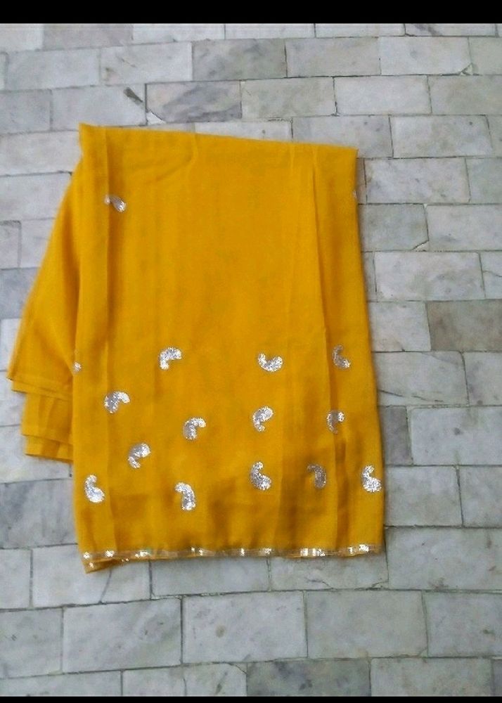 New Saree With Blouse Pc