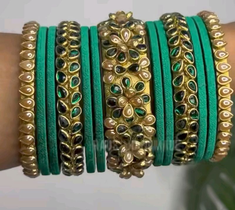 Bridal Sats Silk Thread Bangles