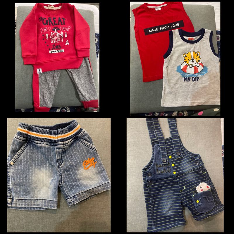 COMBO - BUY 5 GET 1 FREE ( Baby Boy Clothes)