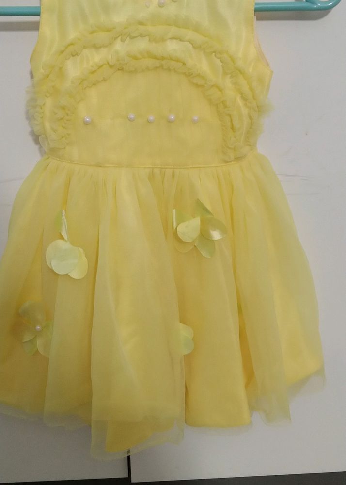 Soft Yellow Frock