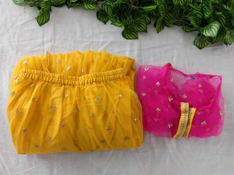 Yellow Ethinc Skirt (Girl's)