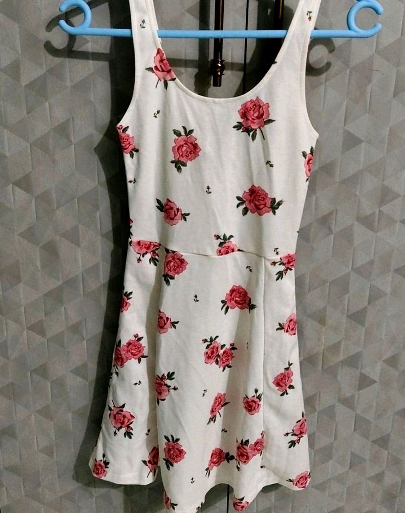 H&M Floral Skater Dress