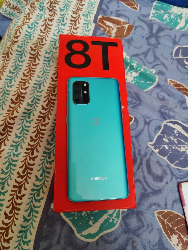 OnePlus 8T 5G (Aqua Green, 12GB RAM, 256GB Storage