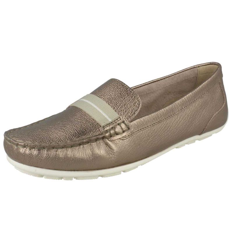 Dameo Vine Gold Metallic Loafers