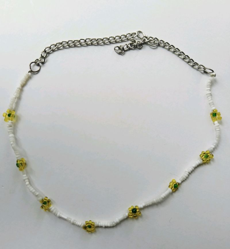 Sale Yellow Daisy Choker