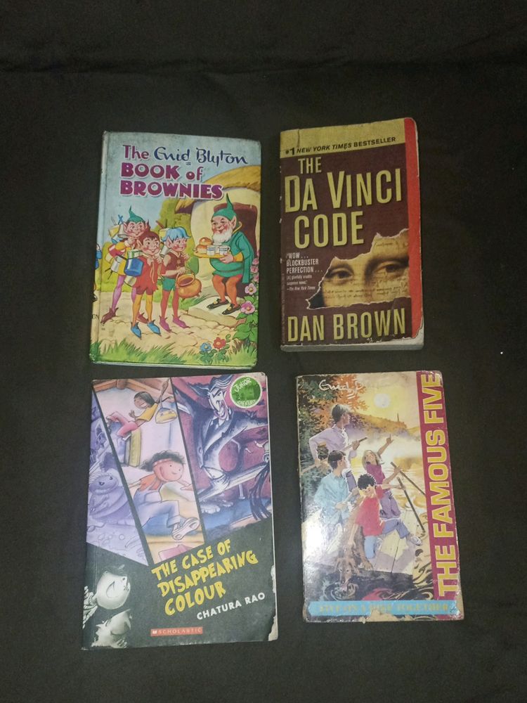 Set Of 4 Books