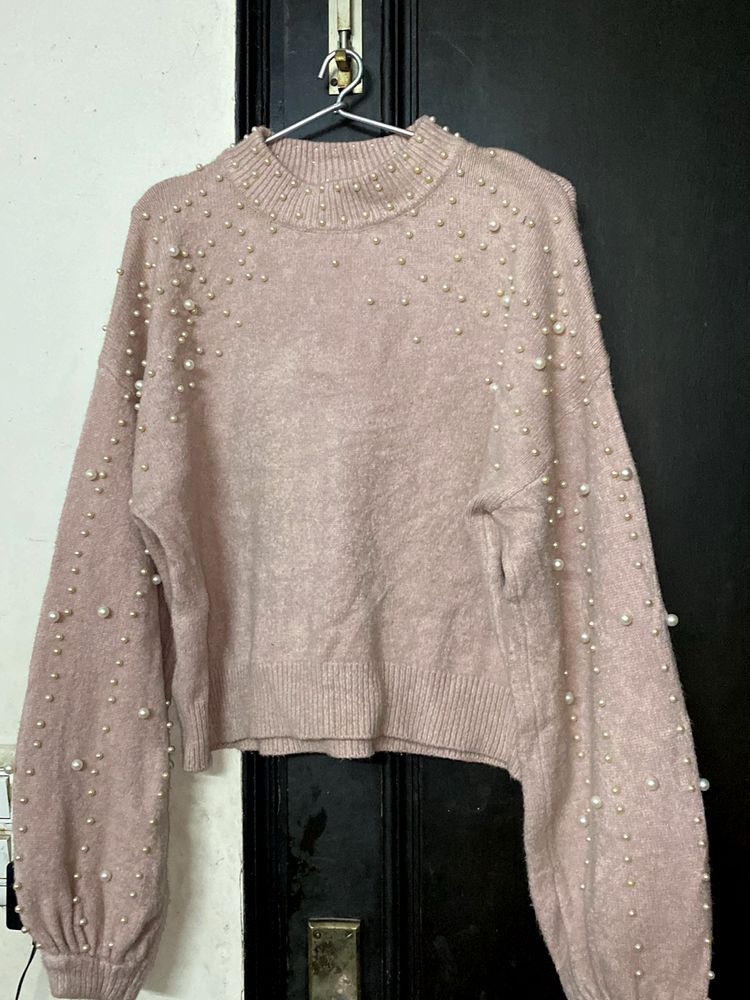 Pearl Pink Top. No Defects