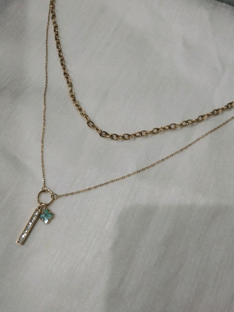 Double Chain Necklace