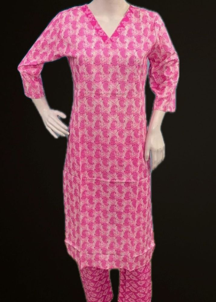 Pink Kurta Set