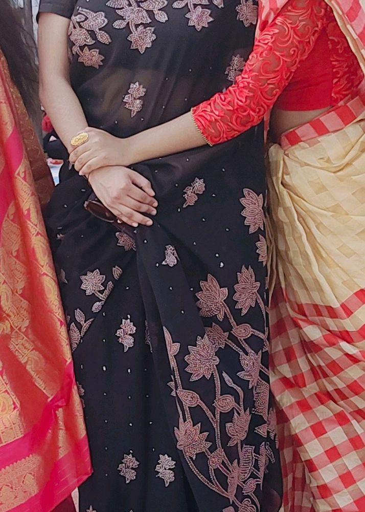 Black Saree