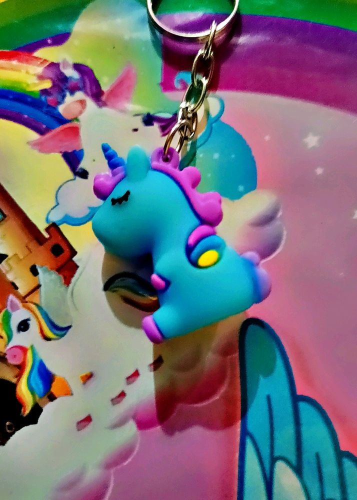 Unicorn Keychain