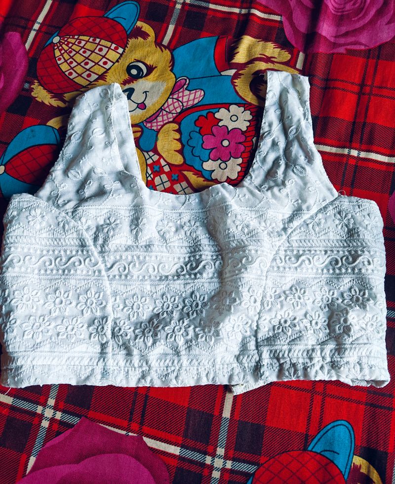 CHIKANKARI BLOUSE