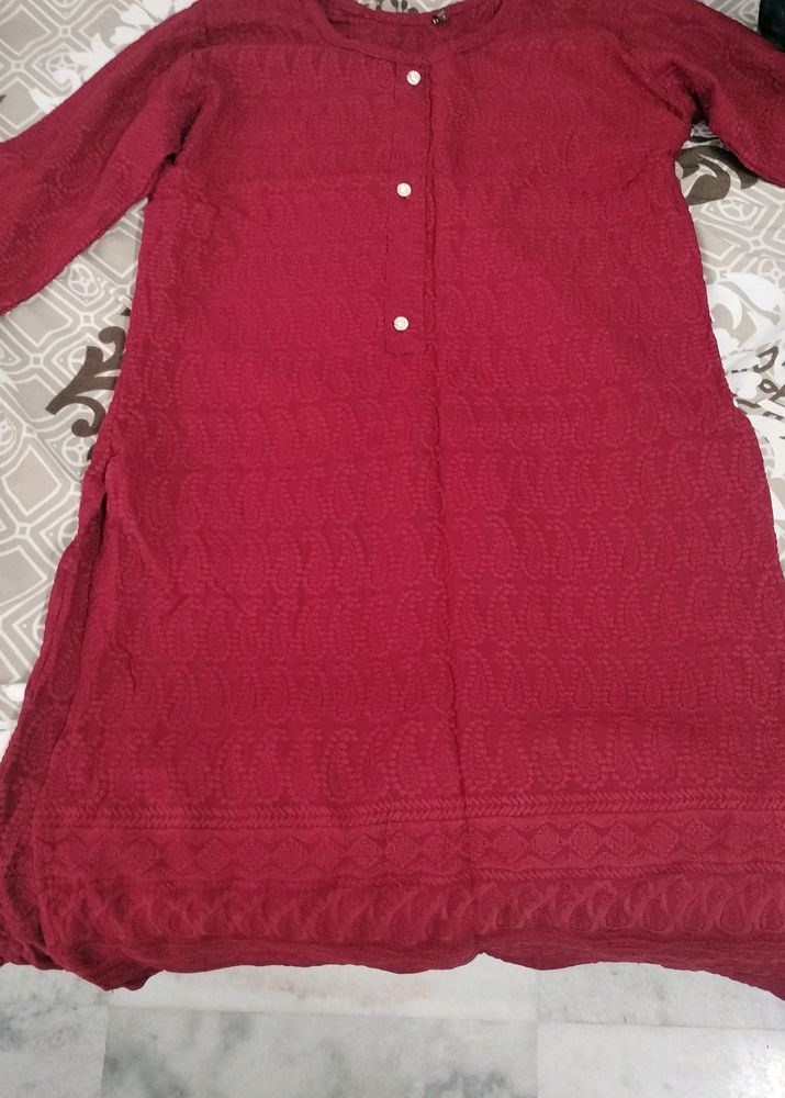 Red Kurti