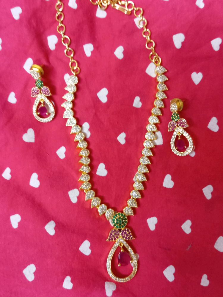 Cz Jewellery Set