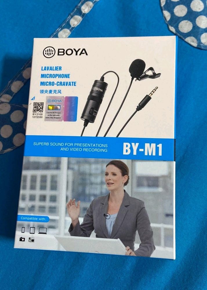 Boya Microphone with 20 feet Audio Cable