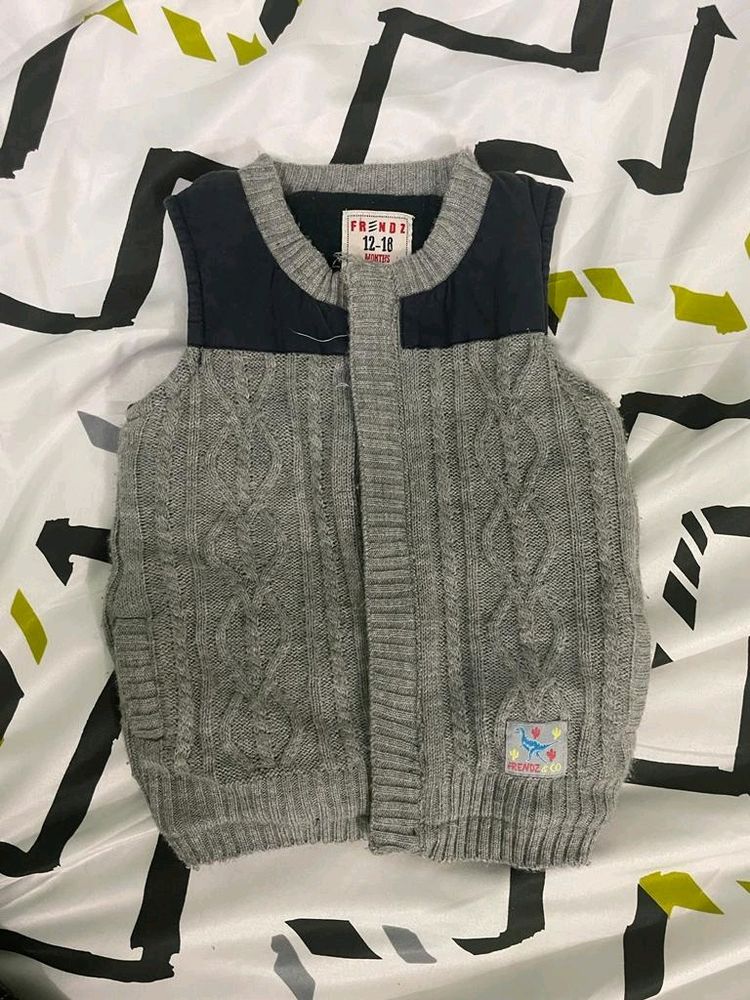 Quilted Sweater For Kids