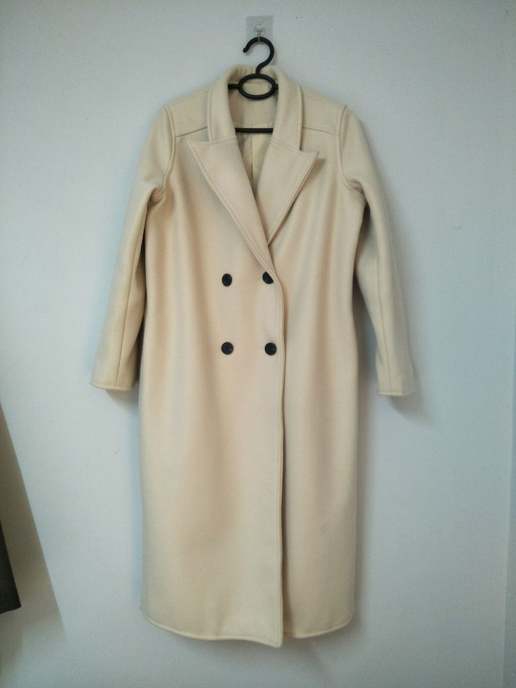 Beige Overcoat