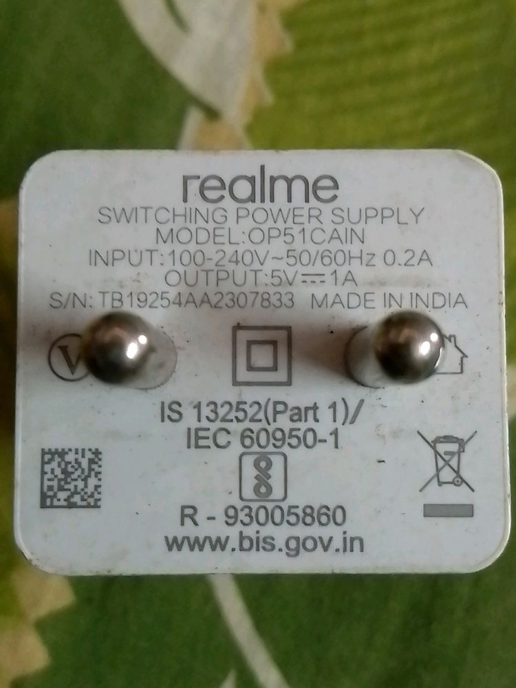 Realme 5w Charger