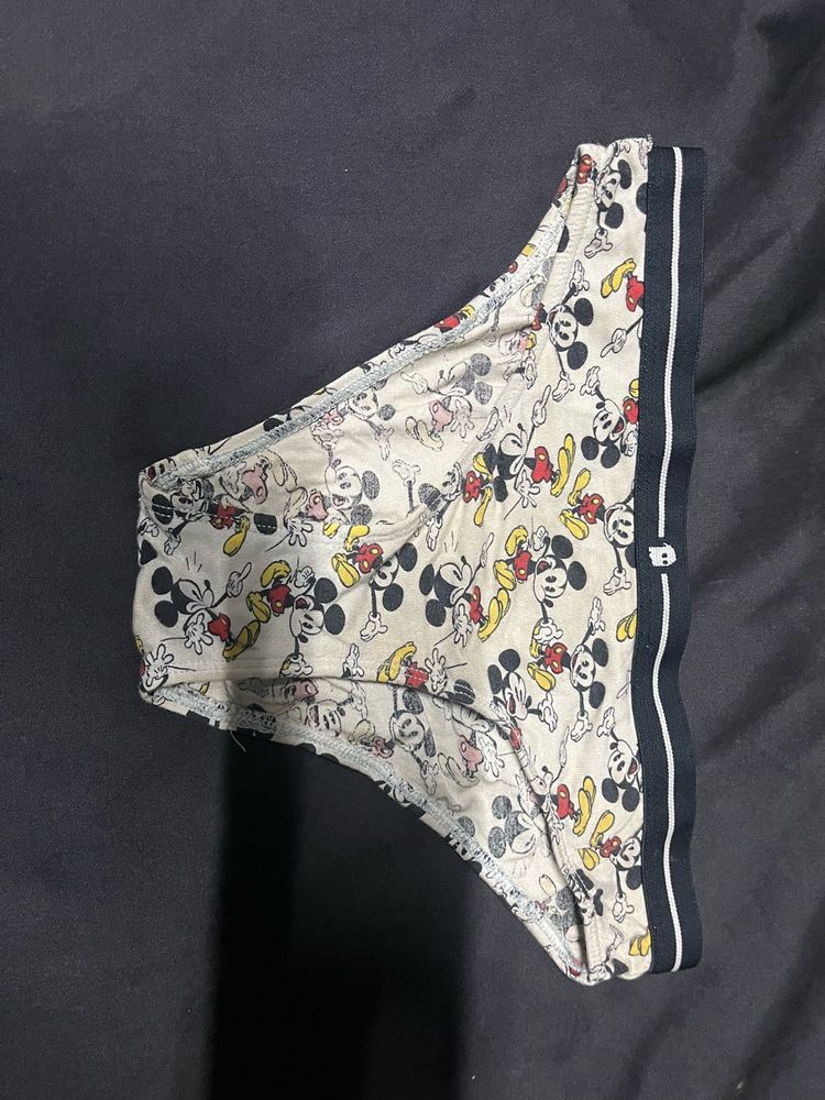 Used Printed Women  Bikini Panty