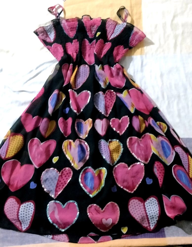 Pink Hearts Dress 💕