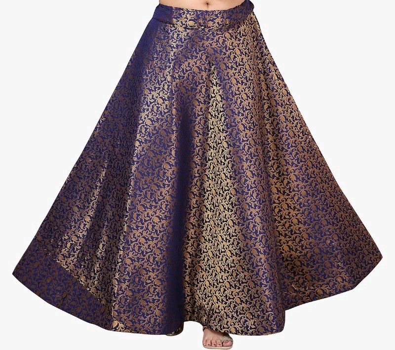 FEMEZONE Chanderi Silk Long Skirt