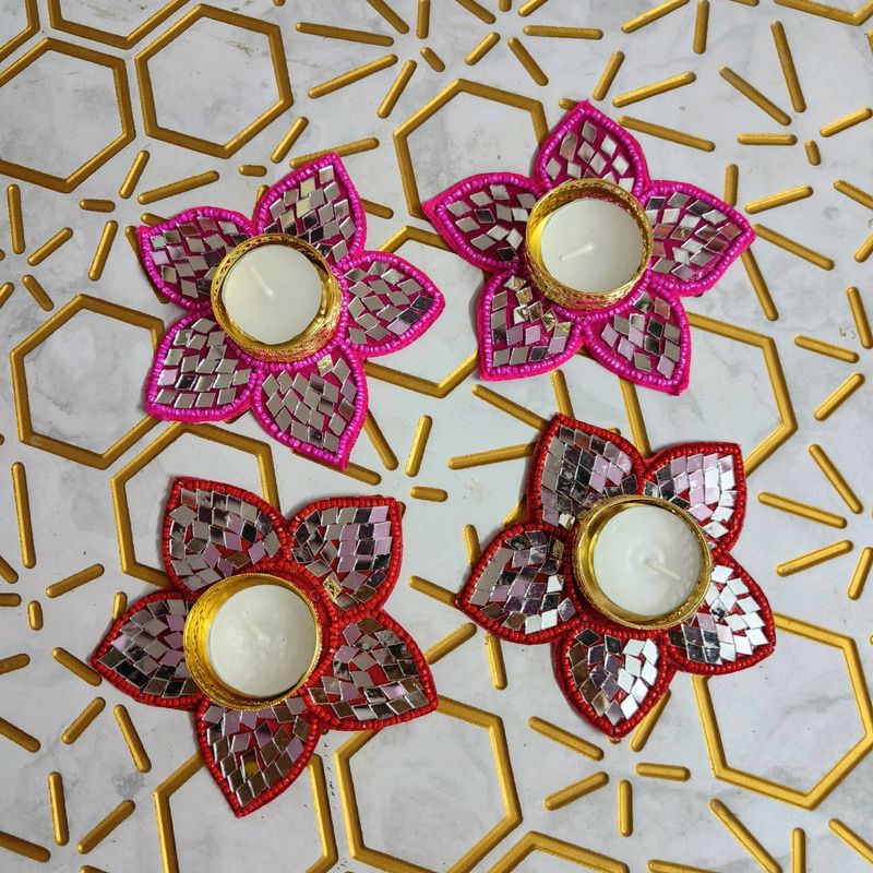 Set Of 4 Diya