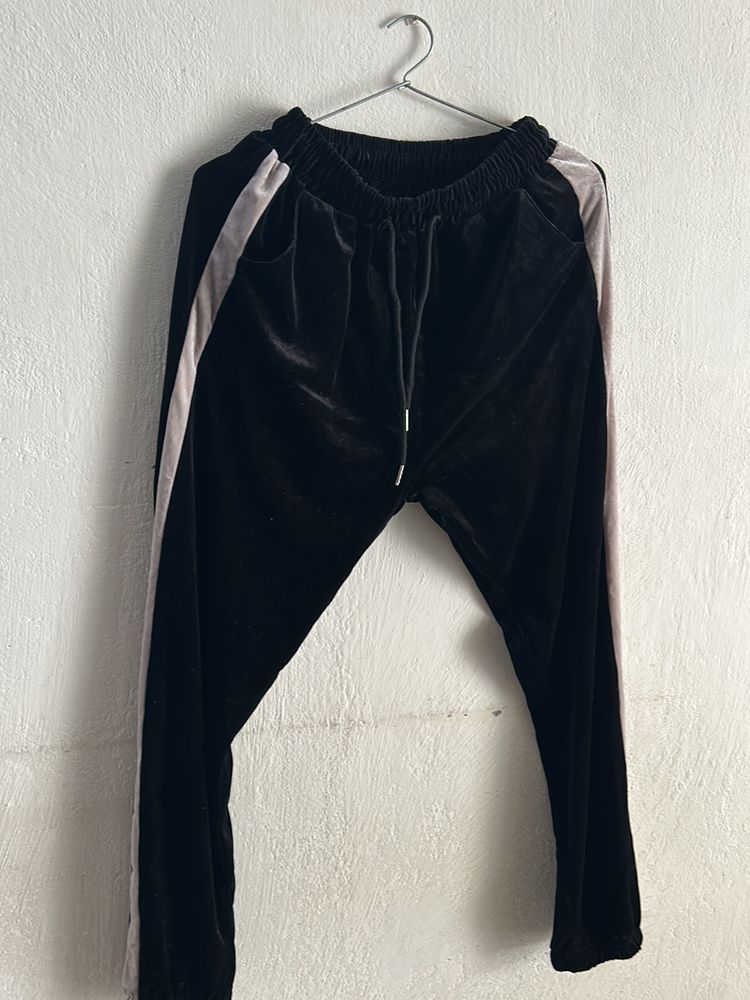 Velvet jogger