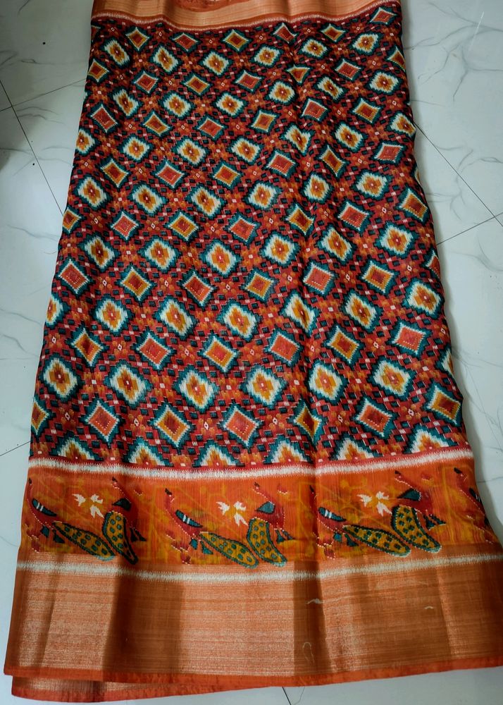 Chanderi Silk New Material 3.75 Metres