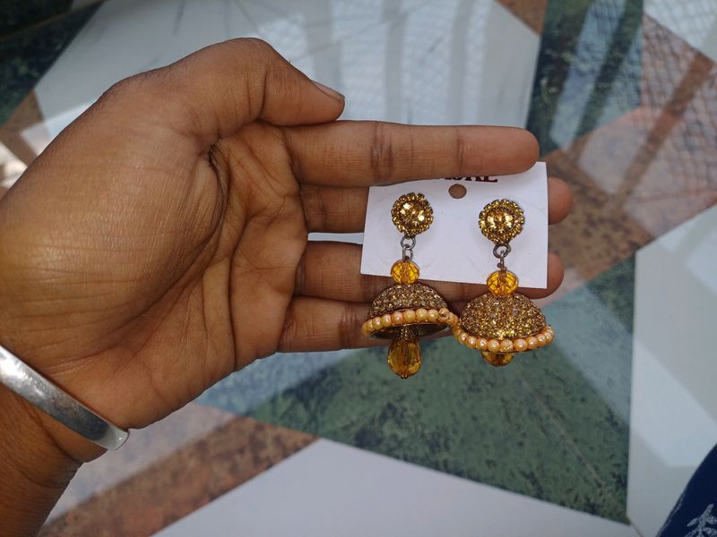 Stone Jhumka