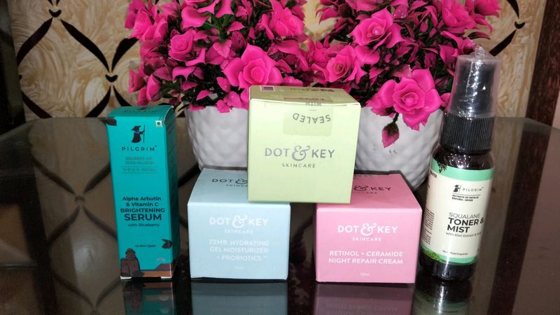 5 Skin Care Products Dot & Key Pilgrim