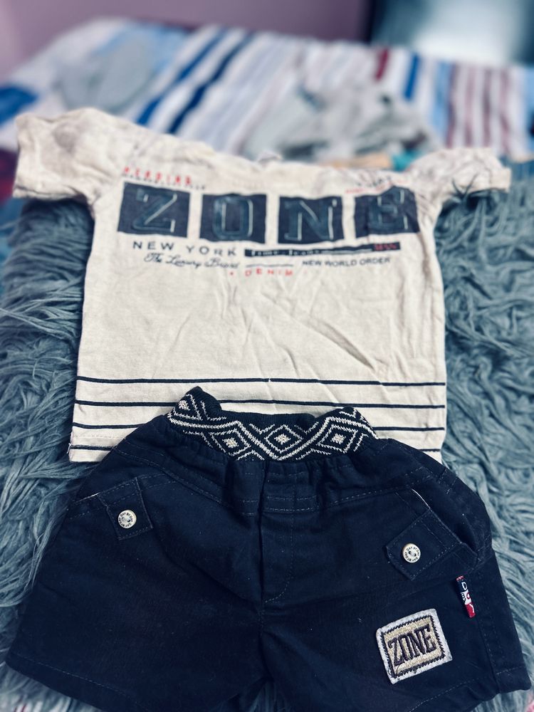 Baby Boy Shorts Set