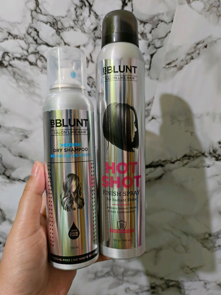 Combo Bblunt Dry Shampoo & Finish Spray