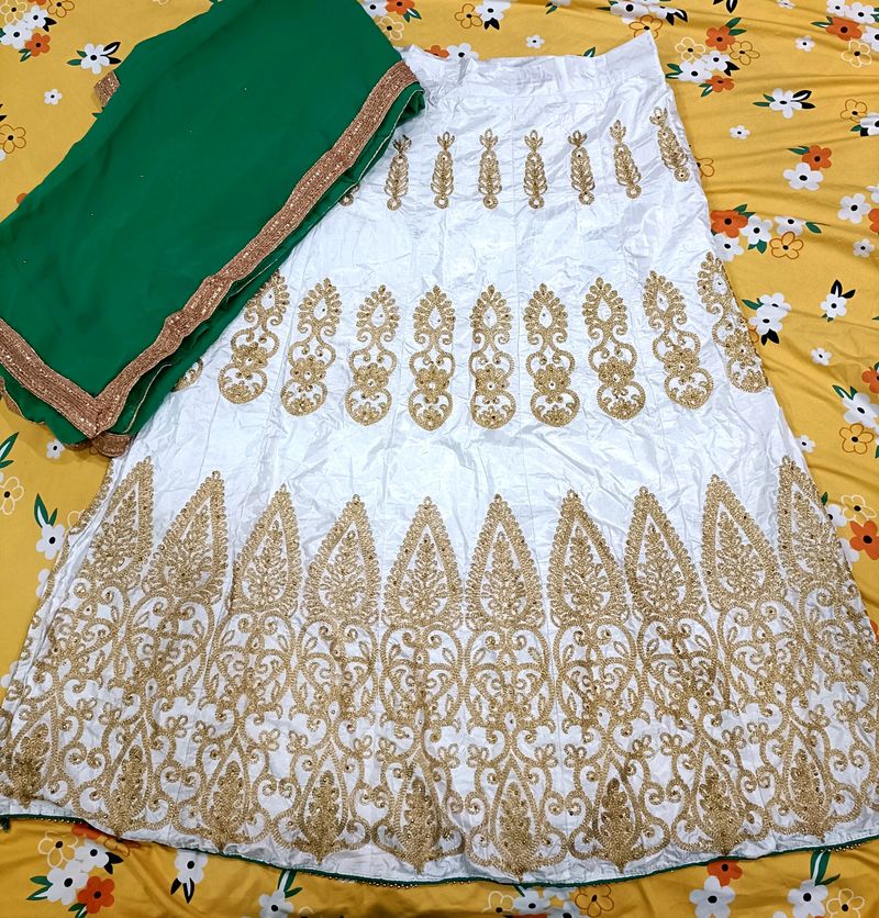 Semi Stitched Lehanga