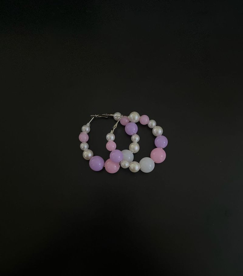 Pearl Hoops