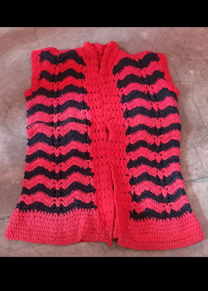 Homemade Red Sweater