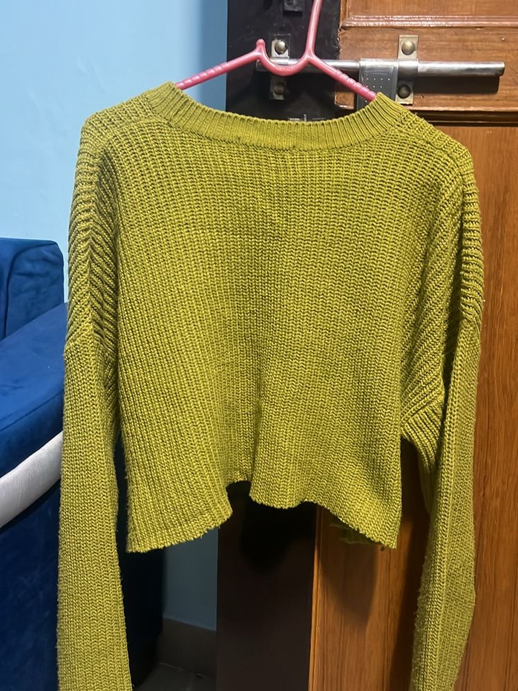 Crop Sweater For Sale