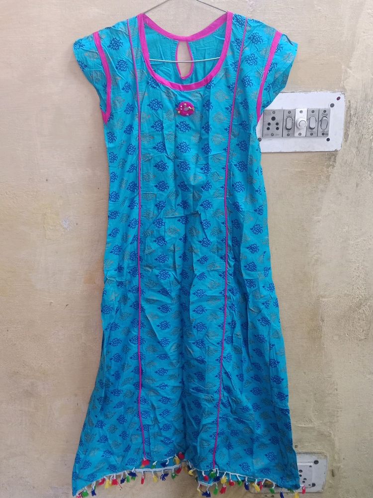 Women's A-line Long Kurta/Frock