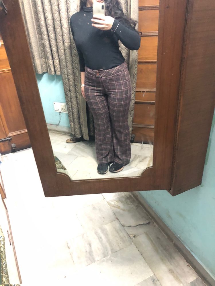 Checked Pant